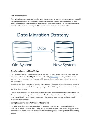 Data Migration Service