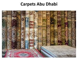 Carpets Abu Dhabi