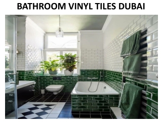 BATHROOM VINYL TILES DUBAI