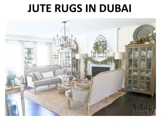 JUTE RUGS IN DUBAI