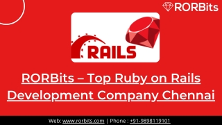 Top Ruby on Rails Development Company Chennai| Hire Ruby on Rails Developers
