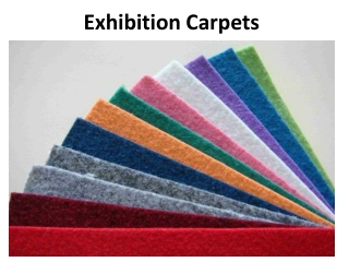 Exhibition carpets