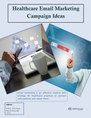 Healthcare Email Marketing Campaign Ideas