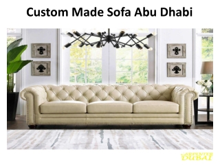 Custom Made Sofa Abu Dhabi