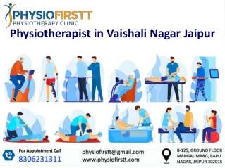 Hire best physiotherapist in vaishali nagar Jaipur - Physio Firstt