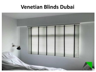 Venetian Blinds Dubai