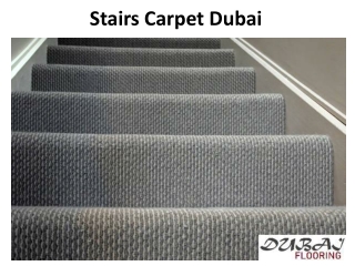 Stairs Carpet Dubai