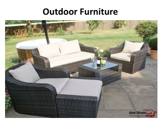 Outdoor Furniture