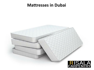 Mattresses in Dubai