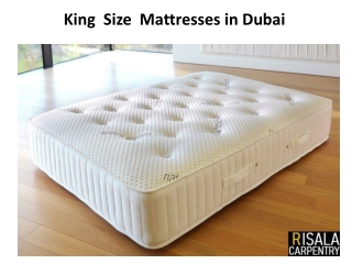 King  Size  Mаttresses in Dubai