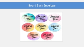 A Guide To Choosing The Correct Envelope