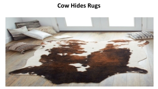 cow hides rugs