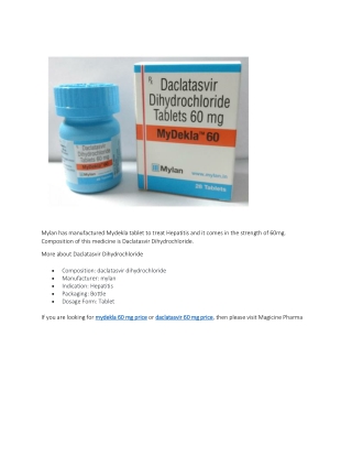 daclatasvir 60 mg price