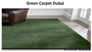 Green Carpet Dubai