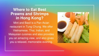 Where to Eat Best Prawns and Shrimps in Hong Kong