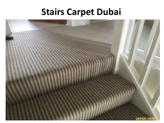 Stairs Carpet Dubai