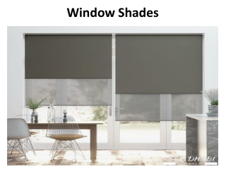 Window Shades