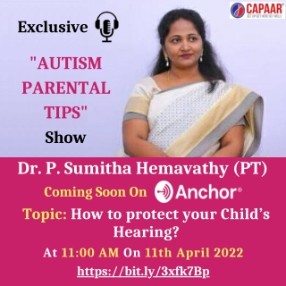Podcast On How to protect your Child’s Hearing - CAPAAR
