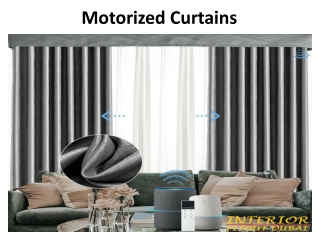 Motorized Curtains