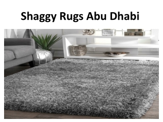 Shaggy Rugs Abu Dhabi