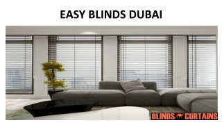 EASY BLINDS DUBAI