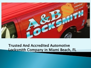 Local Locksmith Near My Location