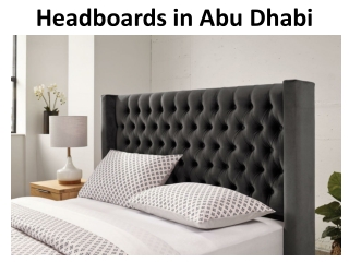 Headboards in Abu Dhabi