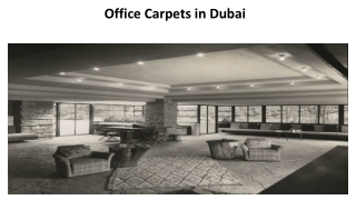 Home Carpets in Dubai