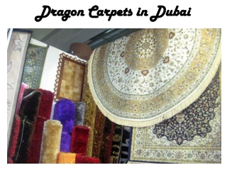 Animal Carpets in Dubai