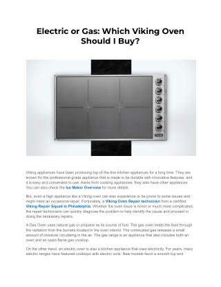 Electric or Gas_ Which Viking Oven Should I Buy