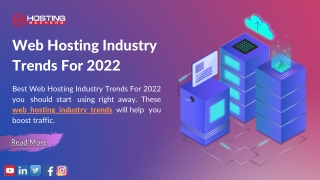 Web Hosting Industry Trends For 2022
