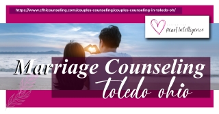 Trustable Therapist marriage counseling Toledo Ohio
