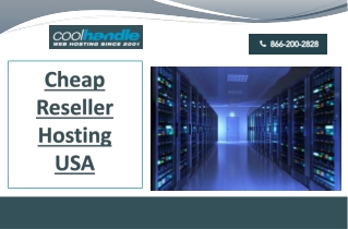 Cheap Reseller Hosting USA