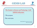 GENIS LAB