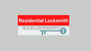 Residential Locksmith