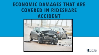 Economic Damages That Are Covered in Rideshare Accident