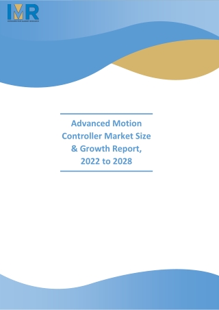Advanced Motion Controller Market