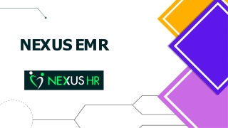 Now Utilize nexus emr for your clinic