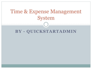 Efficiently Manage Your Employee Time & Expenses