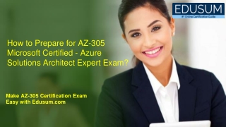 How to Prepare for Microsoft Azure AZ-305 Certification Exam?