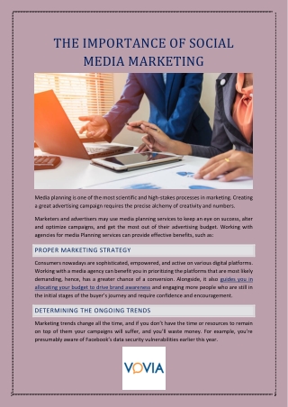 The Importance Of Social Media Marketing