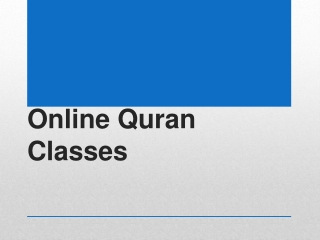 Skype Quran Classes