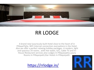 RR LODGE