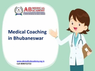 Medical Coaching in Bhubaneswar