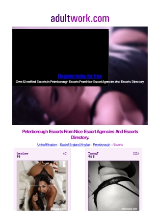 Escorts in Peterborough