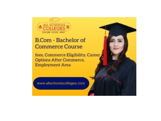 Bachelor of Commerce Course