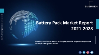Battery Pack Market