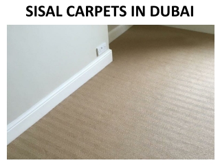 SISAL CARPETS IN DUBAI