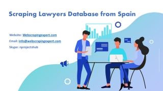 Scraping Lawyers Database from Spain