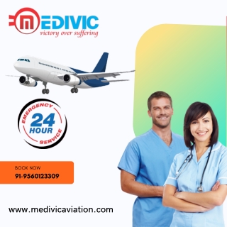 Get the Advanced & Quickly Patient Relocation by Medivic Air Ambulance Service in Indore